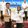 Tunjuk Wabup Hj Sumarni Sebagai Pelaksana Tugas Bupati Muara Enim, Gubernur HD Pastikan Roda Pemerintah Tatap Bejalan 