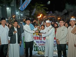 Sambut 1 Muharram, Warga Muara Enim Gelar Pawai Obor Keliling Kota