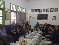 Kepsek SMA Negeri I Tanjung Batu, Sambut Kunjungan Monev Hasil SPMB Dari Tim Ps Kanit 3 Sat Intelkam Polres Ogan Ilir