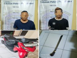Dua Pelaku Pengeroyokan Diamankan Tim Panther Polsek Pemulutan Ogan Ilir