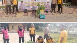 Sambut HUT Bhayangkara ke-80, Polsek Tanjung Batu Tanam 50 Pohon sebagai Wujud Kepedulian Lingkungan