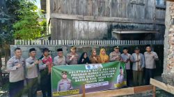 Polsek Tanjung Batu Kawal Program Rumah Layak Huni Polres Ogan Ilir Bersama BAZNAS untuk Warga Kurang Mampu