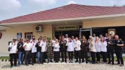 Polsek Tanjung Batu Peringati Hari Bhayangkara ke-80 dengan Syukuran Bersama Forkopimcam dan Masyarakat