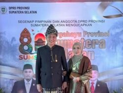 Ketua DPRD Ogan Ilir H. Edwin Cahya Putra Hadiri Paripurna Istimewa Peringatan Hari Jadi ke‑80 Provinsi Sumatera Selatan   
