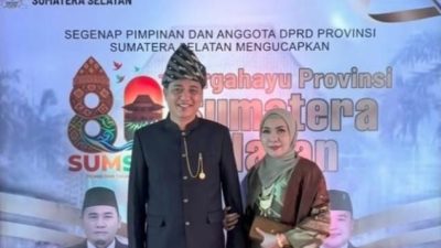 Ketua DPRD Ogan Ilir H. Edwin Cahya Putra Hadiri Paripurna Istimewa Peringatan Hari Jadi ke‑80 Provinsi Sumatera Selatan   