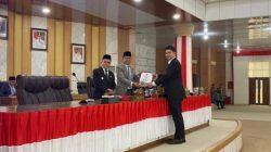 Bahas RPD : Paripurna DPRD, Dihadiri Wabub Dan Personil Polres Ogan Ilir