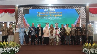 TP PKK Muba Gandeng Gambo Ecoprint, Latih Masyarakat Ciptakan Produk Kreatif Ramah Lingkungan     Peragaan Gambo Ecoprint di Muba, Dorong Masyarakat Ekonomi Mandiri