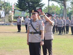 Wakapolres Ogan Ilir Pimpin Pelantikan Kasihumas, Tegaskan Pentingnya Peran Humas Polri