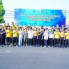 Perkuat Sinergitas,Bupati HM Toha Tohet ikuti Senam Bersama Forkopimda di Mapolres Muba     Momentum Hangat Olahraga Bersama Guna Jaga Kekompakan Lintas Sektoral