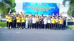 Perkuat Sinergitas,Bupati HM Toha Tohet ikuti Senam Bersama Forkopimda di Mapolres Muba     Momentum Hangat Olahraga Bersama Guna Jaga Kekompakan Lintas Sektoral
