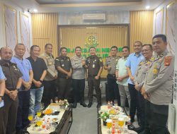 Kapolres Ogan Ilir Jalin Silaturahmi Dengan Kajari Ogan Ilir, Perkuat Sinergitas Penegakan Hukum