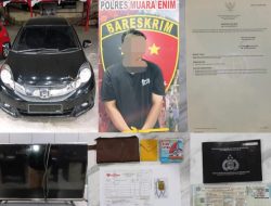 Kasus Curanmor yang Sempat Viral Berhasil Terungkap, Satreskrim Polres Muara Enim Berhasil Bekuk Pelaku 