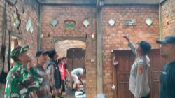 Gercep : Polsek Tanjung Batu Cek TKP Kebakaran Rumah Warga di Desa Seri Tanjung