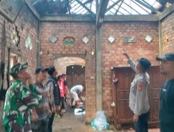 Gercep : Polsek Tanjung Batu Cek TKP Kebakaran Rumah Warga di Desa Seri Tanjung