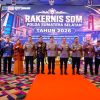 Bupati H. M. Toha Tohet, S.H. Terima Penghargaan dari Kapolda Sumsel Atas Komitmen Dukungan Penguatan Kapasitas SDM Kepolisian dan Kondusivitas Daerah.     Perkuat Sinergi Keamanan & Pembangunan, Pemkab Muba Hadiri Rakernis SDM Polda Sumsel 2026.
