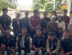 Kapolsek Tanjung Batu Ajak Warga Desa Senuro Barat Dan Mahasiswa KKN UMP Angkatan 66, Aktif Jaga Kamtibmas dan Cegah Karhutla