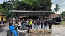 Kapolsek Tanjung Raja Gerebek Lokasi Sabung Ayam di Ogan Ilir, 1 Orang Diamankan
