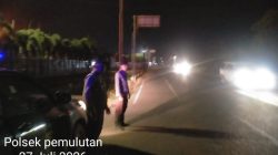 Personel Polsek Pemulutan Gelar Patroli Malam Hari, Antisipasi Kejahatan 3C dan Premanisme