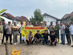 Cegah Perjudian Sabung Ayam, Kapolsek Tanjung Raja Turun Langsung Pimpin Patroli Gabungan di Desa Kerinjing   