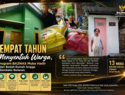 Empat Tahun Menyentuh Warga, Program BAZNAS Muba Hadir dari Bedah Rumah hingga Sembako Bulanan