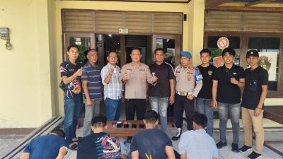 Tim Rajawali Polsek Tanjung Raja, Tangkap 4 Pengedar Sabu, Amankan Lebih dari 10 Gram Narkotika   