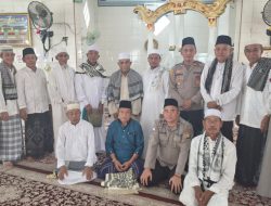 Eratkan Sinergi, Kapolsek Tanjung Batu Sambangi Jemaah Masjid Al-Ikhlas Desa Tanjung Batu Seberang   
