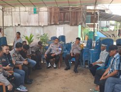Polsek Pemulutan, Gencarkan Imbauan Dan Larangan Karhutla Melalui Program TSKD (TOURING SAMBANG KE DESA-DESA)