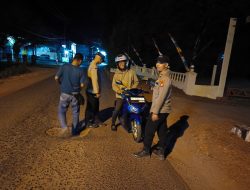 Personel Polsek Tanjung Batu Gelar Patroli Malam Hari, Antisipasi Kejahatan 3C dan Premanisme