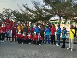 Kapolsek Tanjung Batu Lepas Jalan Santai HUT Kemerdekaan RI Ke-81, Polsek Pastikan Kegiatan Berjalan Aman dan Lancar