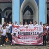 Lapas Muara Enim Ikuti Gelar Aksi Bersih-Bersih, Sambut HUT ke-81 Republik Indonesia