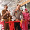 Kapolres Muara Enim Resmikan Nutrition Corner Powerfit 