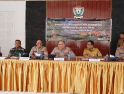 Kapolres Muara Enim Ajak Semua Pihak Bersatu Lawan Karhutla