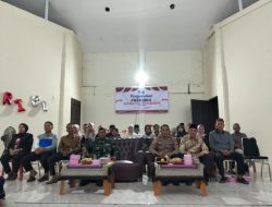 Polsek Tanjung Batu Kawal Pengukuhan 35 Calon Paskibraka Kecamatan Tanjung Batu Jelang HUT RI ke-81