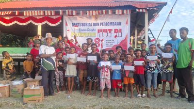 Semangat Merah Putih Menggema di Kampung Abar, Warga Meriahkan HUT ke-81 RI Dengan Baksos dan Lomba