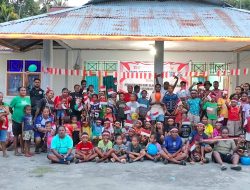 HUT RI ke-81 di Kampung Yoboi Berlangsung Meriah, Ondofolo Ajak Warga Jaga Kamtibmas