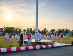 Pesona Parade Senja Tutup Rangkaian HUT ke-81 RI di Muba dengan Khidmat  