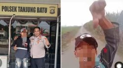 Tim Patroli Karhutla Berhasil Amankan Terduga Pelaku Pembakaran Lahan Tebu Milik PT SGN PG Cinta Manis