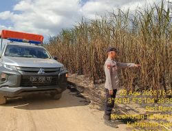 Polsek Tanjung Batu Gerak Cepat Cek Hotspot di Seri Bandung, Kapolres Ogan Ilir Tegaskan Larangan Keras Karhutla