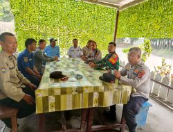 Polsek Tanjung Batu Bersama Forkopimcam Patroli Cegah Karhutla di Lahan Tebu PT SGN Cinta Manis