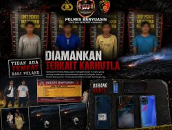Puluhan Hektar Lahan Terbakar, 4 Orang di Tangkap Polres Banyuasin
