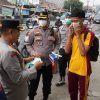Peduli Kesehatan Pelajar dan Masyarakat, Polres Muara Enim Bagikan 1.500 Masker