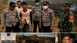 Bakar Lahan Sawah Sendiri Warga Suak Tape Banyuasin di Tangkap Polisi