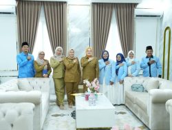 Gelar Sakinah Awards dan Wisuda Akbar Sepuluh Ribu Santri, Pengurus LPKS dan BKPRMI Banyuasin Audiensi ke Pemkab Banyuasin