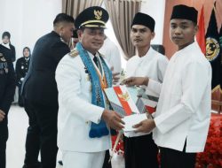 HUT RI Ke 81, 19 Narapidana Lapas II Banyuasin Dapatkan Remisi