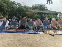 Wujud Keprihatinan, Cluster Head Adhiyan Yuwono Gelar Istisqo Bersama TNI-Polri di Rayon I Burai 