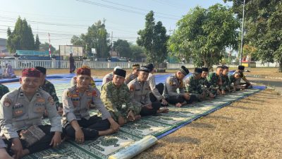 Polsek Tanjung Raja Pimpin Istisqa Bersama Tiga Camat Dan Danramil, 150 Orang Mohon Turun Hujan