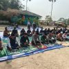 Sholat Istisqo Digelar PT SGN Cinta Manis Di Rayon I , Kapolsek Tanjung Batu Ajak Bersama Cegah Karhutla