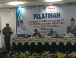 Dorong Hasilkan Cuan Lalui Hilirisasi Komoditas Lokal, Pemkab Muara Enim Latih UMK Olah Kopi dan Serat Nanas
