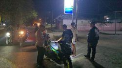 Polsek Tanjung Batu Gelar KRYD Malam Hari Libur, Antisipasi Kejahatan 3C dan Premanisme