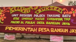 Pemdes Bangun Jaya Ucapkan Selamat Atas Keberhasilan Unit Reskrim Polsek Tanjung Batu Ungkap Kasus Curanmor Di Masjid Alfalah